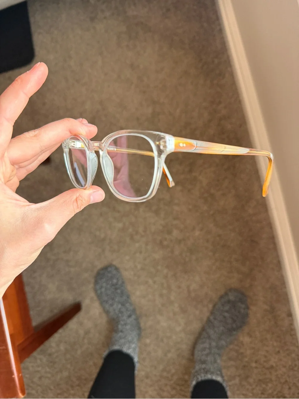 Warby Parker Blue Light Filtering Lenses for the Computer  - No prescription